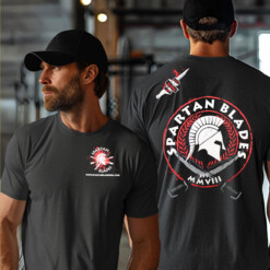 Spartan Blades - Tri-Colored T-Shirt L