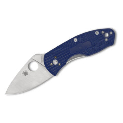 Spyderco - Ambitious Lightweight CPM-S35VN Blue PlainEdge - C148PBL