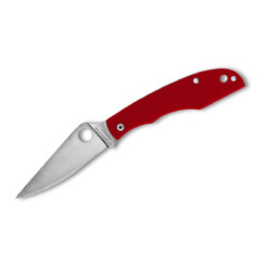 Spyderco - Grasshopper G10 Red PlainEdge - C138GRDP