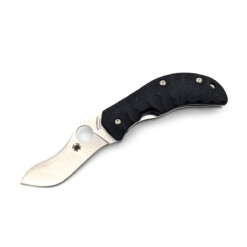 Spyderco - Jens Anso Zulu Knife, Black G-10 Handle - C145GP (SH)