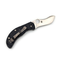 Alternative view of Spyderco - Jens Anso Zulu Knife, Black G-10 Handle - C145GP (SH)