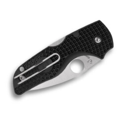 Alternative view of Spyderco - Lil' Native Lightweight Black FRN PlainEdge - C230PBK