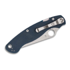 Alternative view of Spyderco - Military 2 CPM SPY27 G10 Blue PlainEdge - C36GPCBL2