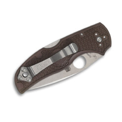 Alternative view of Spyderco - Native 5 Lightweight Brown G10 CPM 15V PlainEdge Sprint Run - C41PBN15V5