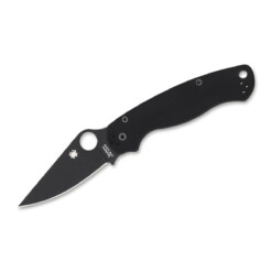 Spyderco - Para-Military 2 Black G10 Plain - C81GPBK2