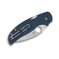 Alternative view of Spyderco - Sage 5 Lightweight CPM SPY27 FRN Blue PlainEdge - C123PCBL