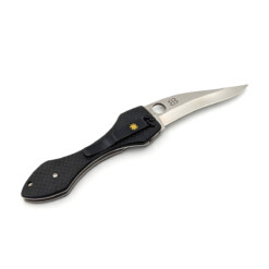 Alternative view of Spyderco - Shabaria, Black Carbon Fibre Handle - C59CFP (SH)
