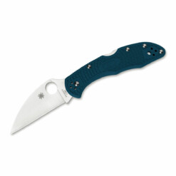 Spyderco - Delica 4 Lightweight Wharncliffe K390 Blue - C11FWK390