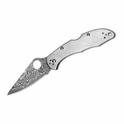 Spyderco - Delica 4 Titanium Damascus - C11TIPD
