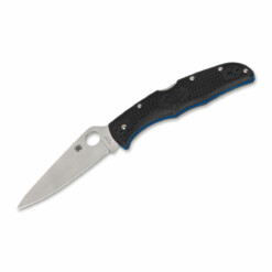 Spyderco - Endura 4 Lightweight Thin Blue Line Combination - C10FPSBKBL