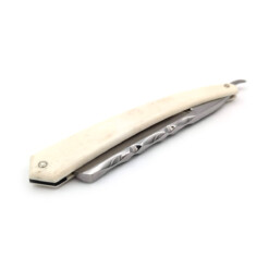 Alternative view of Thiers Issard - Historique La Légende 1884 Rasiermesser 6/8", Knochen