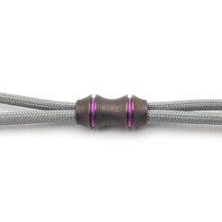 Titanium Gear Design - "Bamboo" Bead Bronze/Purple