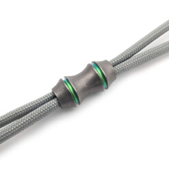 Alternative view of Titanium Gear Design - "Bamboo" Bead Grey/Green