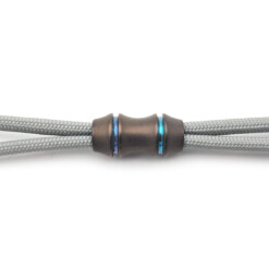 Titanium Gear Design - "Bamboo" Bead Grey/Light Blue