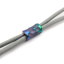 Alternative view of Titanium Gear Design - "Bionic" Bead Purple/Blue/Green