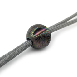 Alternative view of Titanium Gear Design - "Cuts" Titanium Bead Green