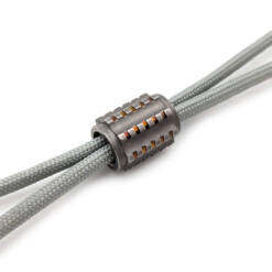 Alternative view of Titanium Gear Design - "Cylinder Gear" Titanium Bead Grey/Orange