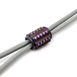 Alternative view of Titanium Gear Design - "Cylinder Gear" Titanium Bead Purple