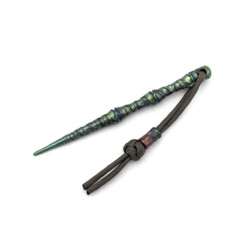 Titanium Gear Design - "Magic Wand" Kubotan Titan Green/Purple