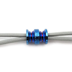 Titanium Gear Design - "Pillar Crest" Bead Blue/Purple