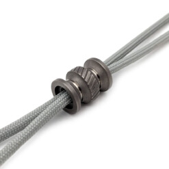 Alternative view of Titanium Gear Design - "Pillar Ridge" Bead Grey