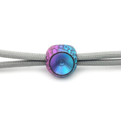 Titanium Gear Design - "Three Eyed Meteor Sphere" Blue/Purple