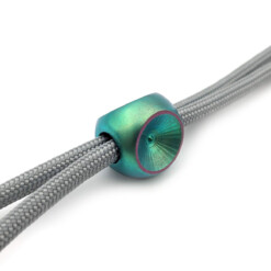 Alternative view of Titanium Gear Design - "Three Eyed Sphere" Green