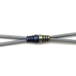 Titanium Gear Design - "Ukraine Flag" Titanium Bead Blue/Yellow