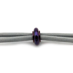 Titanium Gear Design - "Wheel" Titanium Bead Purple