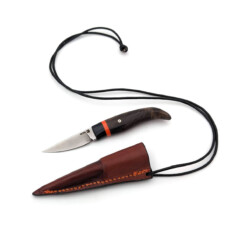 Alternative view of Uldanov - Mini Neck Knife "Rustikal"