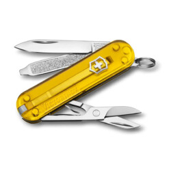 Victorinox - Classic SD Tuscan Sun transparent, Geschenkschachtel