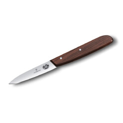Victorinox - Wood Gemüsemesser 8 cm glatt, spitz, Kiefer