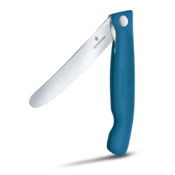Alternative view of Victorinox - Swiss Classic Picknick Messer 11 cm, gewellt, blau