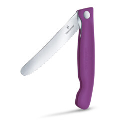 Alternative view of Victorinox - Swiss Classic Picknick Messer 11 cm, gewellt, violett