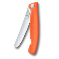Alternative view of Victorinox - Swiss Classic Picknick Messer 11 cm, gewellt, orange