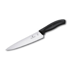 Victorinox - Swiss Classic Kochmesser 19 cm, gerade, schwarz