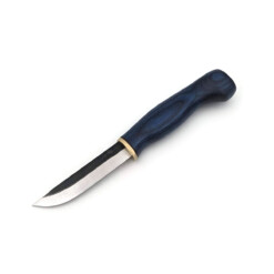 Wood Jewel - Puukko Blue Knife 8,5 cm - 23Blue