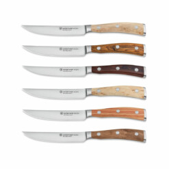 Alternative view of Wüsthof - "Ikon" Steakmesserset 6-teilig mit Lederetui