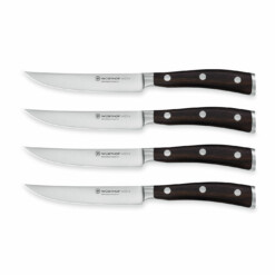Wüsthof - "Ikon" Steakmessersatz 4-teilig 12 cm